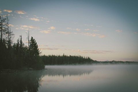 У воды